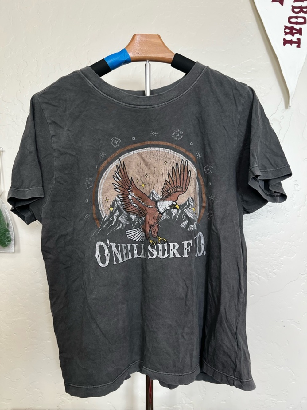 O'Neill Charcoal Eagle Graphic Tee